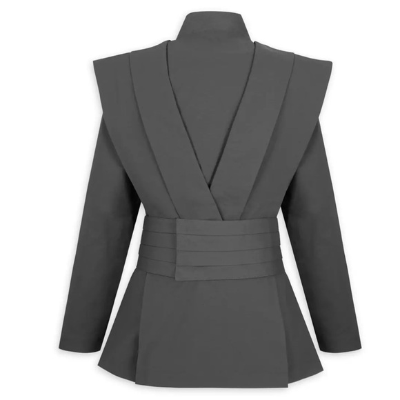 Disney Star Wars Galaxy's Edge Starcruiser Jedi Formal Grey Tunic Cosplay, L,NWT - Picture 3 of 15